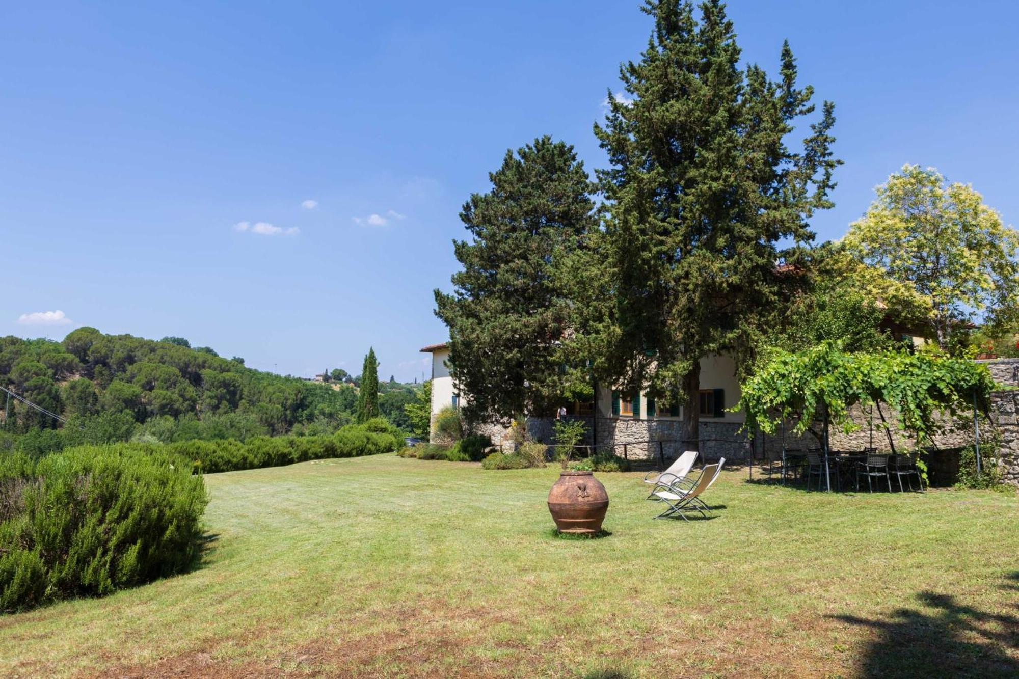 Foresteria Castello Di Verrazzano Греве ин Кианти Екстериор снимка