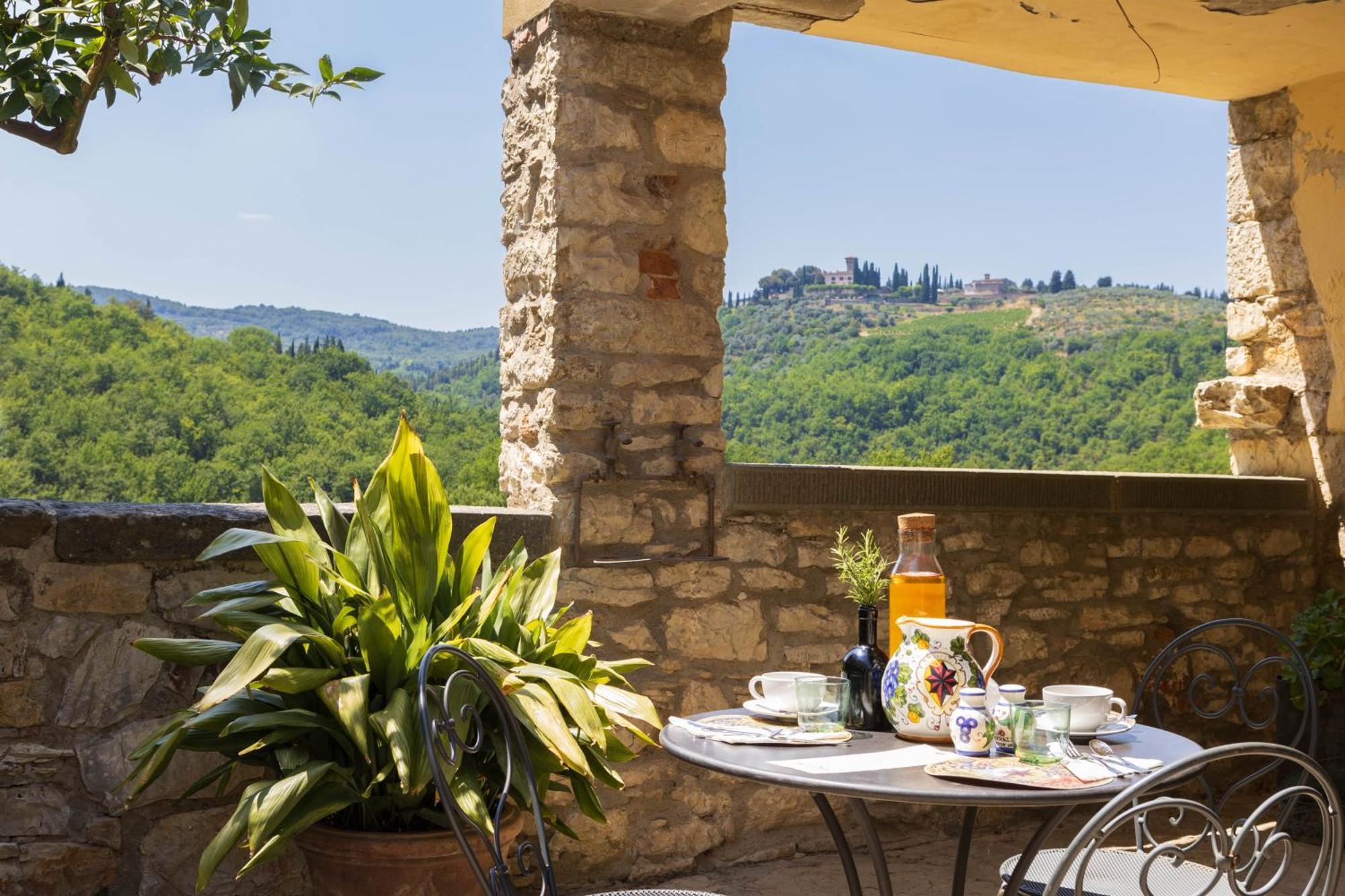 Foresteria Castello Di Verrazzano Греве ин Кианти Екстериор снимка