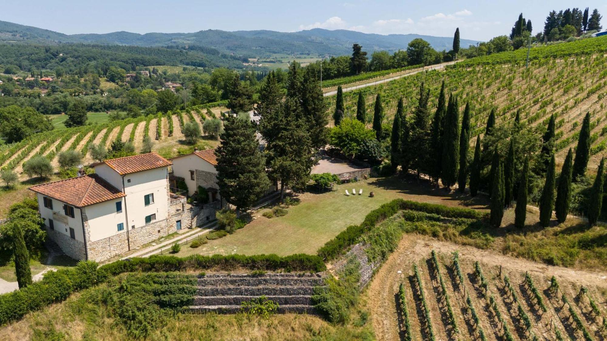 Foresteria Castello Di Verrazzano Греве ин Кианти Екстериор снимка